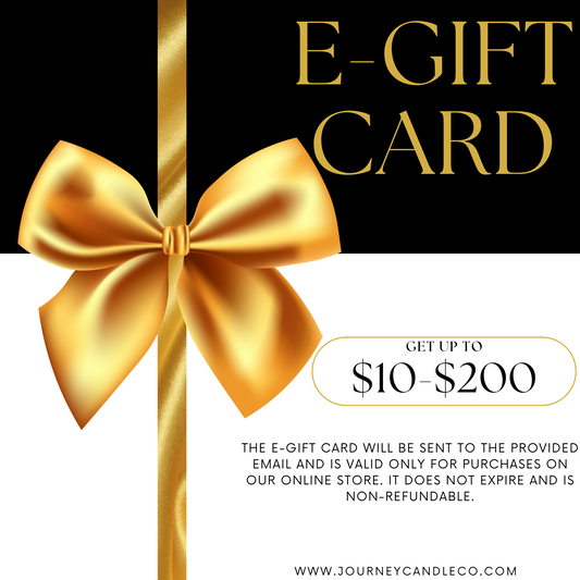 Journey candle co Gift card